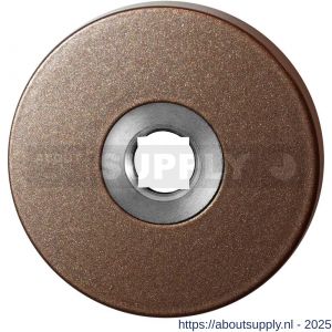 GPF Bouwbeslag Anastasius 1100.A2 rond click rozet 50x8 mm Bronze blend - S21011345 - afbeelding 1
