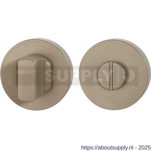 GPF Bouwbeslag Anastasius 1100.A4.0910 toiletgarnituur 50x8 mm stift 8 mm grote knop Champagne blend - S21011402 - afbeelding 1