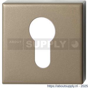 GPF Bouwbeslag Anastasius 1102.A4.0902 cilinderrozet vierkant 50x50x8 mm Champagne blend - S21011328 - afbeelding 1