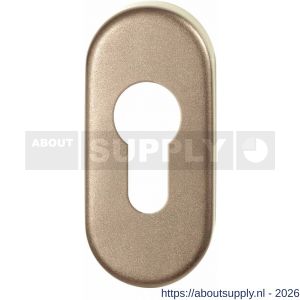 GPF Bouwbeslag Anastasius GPF1104.A4 cilinderrozet ovaal 70x32x10 mm Champagne blend - S21019995 - afbeelding 1
