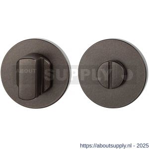 GPF Bouwbeslag Anastasius 1105.A1.0910 toiletgarnituur 50x6 mm stift 8 mm grote knop Dark blend - S21011395 - afbeelding 1