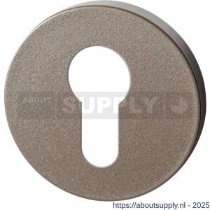 GPF Bouwbeslag Anastasius 1105.A3.0902 cilinderrozet rond 50x6 mm Mocca blend - S21011331 - afbeelding 1