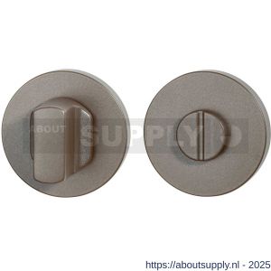 GPF Bouwbeslag Anastasius 1105.A3.0910 toiletgarnituur 50x6 mm stift 8 mm grote knop Mocca blend - S21011401 - afbeelding 1