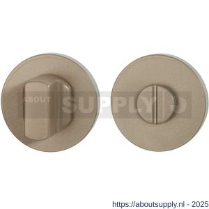 GPF Bouwbeslag Anastasius 1105.A4.0910 toiletgarnituur 50x6 mm stift 8 mm grote knop Champagne blend - S21011404 - afbeelding 1