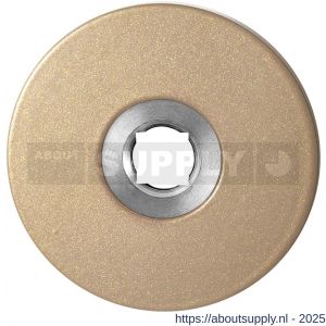 GPF Bouwbeslag Anastasius 1105.A4 L rond click rozet 50x6 mm linkswijzend Champagne blend - S21011367 - afbeelding 1