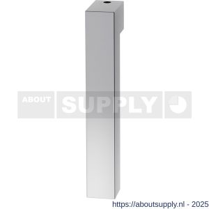 GPF Bouwbeslag RVS GPF1302.49KL/R Zaki+ raamkruk gatdeel zonder rozet korte nek links-rechtswijzend RVS gepolijst - S21013118 - afbeelding 1