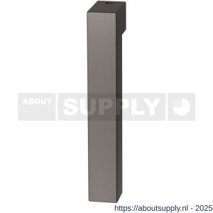 GPF Bouwbeslag Anastasius GPF1302KL/R Zaki+ raamkruk gatdeel korte nek links-rechtswijzend Mocca blend - S21012239 - afbeelding 1