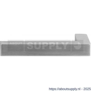 GPF Bouwbeslag RVS 1302.09L/R Zaki+ deurkruk gatdeel links-rechtswijzend RVS geborsteld - S21006411 - afbeelding 1