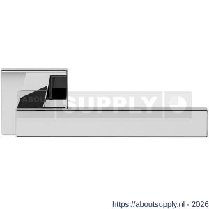 GPF Bouwbeslag RVS GPF1308.49-02 Zika deurkruk op vierkant rozet 50x50x8 mm RVS gepolijst - S21013838 - afbeelding 1