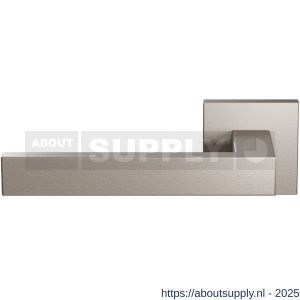 GPF Bouwbeslag Anastasius GPF1308.A3-02L Zika deurkruk op vierkant rozet 50x50x8 mm linkswijzend Mocca blend - S21016580 - afbeelding 1
