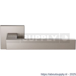 GPF Bouwbeslag Anastasius GPF1308.A3-02R Zika deurkruk op vierkant rozet 50x50x8 mm Mocca blend - S21016581 - afbeelding 1