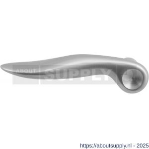 GPF Bouwbeslag RVS 1330L Kare deurkruk gatdeel linkswijzend RVS geborsteld - S21002630 - afbeelding 1