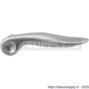 GPF Bouwbeslag RVS 1330R Kare deurkruk gatdeel rechtswijzend RVS geborsteld - S21002629 - afbeelding 1