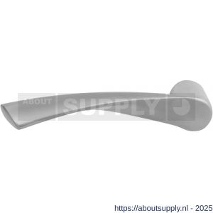 GPF Bouwbeslag RVS 1340L Kino deurkruk gatdeel linkswijzend RVS geborsteld - S21002632 - afbeelding 1