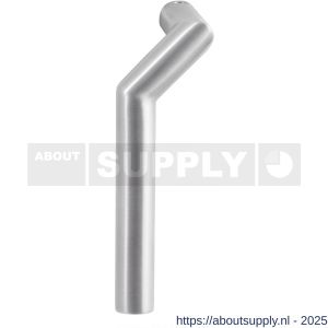 GPF Bouwbeslag RVS 1800L raamkruk deurkruk gatdeel linkswijzend RVS geborsteld - S21008456 - afbeelding 1