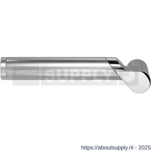 GPF Bouwbeslag RVS 3025L Horo Duo deurkruk gatdeel linkswijzend RVS gepolijst-RVS geborsteld - S21002662 - afbeelding 1