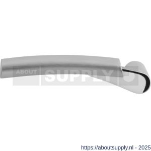 GPF Bouwbeslag RVS 3030L Hine Duo deurkruk gatdeel linkswijzend RVS gepolijst-RVS geborsteld - S21002664 - afbeelding 1