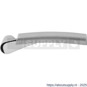GPF Bouwbeslag RVS 3030R Hine Duo deurkruk gatdeel rechtswijzend RVS gepolijst-RVS geborsteld - S21002666 - afbeelding 1