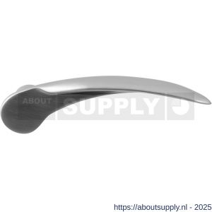 GPF Bouwbeslag RVS 3035R Kai Satin deurkruk gatdeel rechtswijzend RVS geborsteld - S21002667 - afbeelding 1