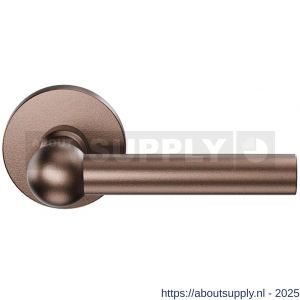 GPF Bouwbeslag Anastasius GPF3040.A2-00 Hipi deurkruk 50x8 mm op rond rozet Bronze blend - S21013896 - afbeelding 1