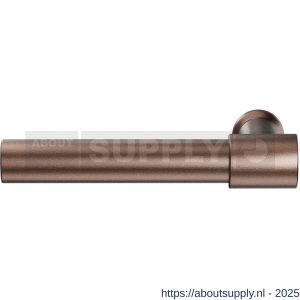 GPF Bouwbeslag Anastasius GPF3041.A2 L/R Hipi Deux deurkruk gatdeel 103 mm links-rechtswijzend Bronze blend - S21010550 - afbeelding 1