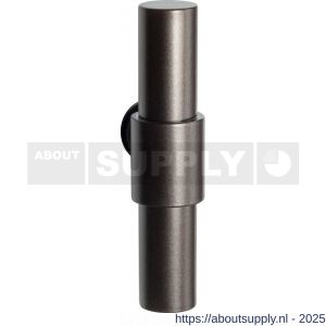 GPF Bouwbeslag Anastasius GPF3047.A1 L/R Hipi Deux+ kruiskruk gatdeel 105,5 mm links-rechtswijzend Dark blend - S21010561 - afbeelding 1