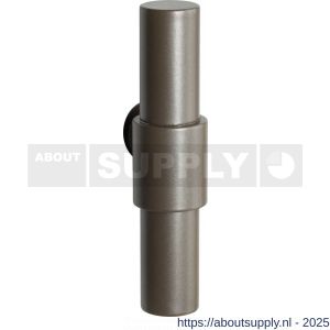 GPF Bouwbeslag Anastasius GPF3047.A3 L/R Hipi Deux+ kruiskruk gatdeel 105,5 mm links-rechtswijzend Mocca blend - S21010563 - afbeelding 1