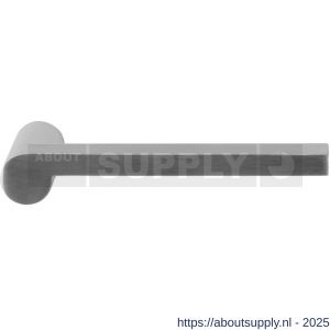 GPF Bouwbeslag RVS 3105R Tinga deurkruk gatdeel rechtswijzend RVS geborsteld - S21002690 - afbeelding 1