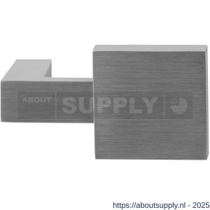 GPF Bouwbeslag RVS 3520 S3 verkropte knopkruk vierkant vast met metaalschroef M10 RVS geborsteld - S21003100 - afbeelding 1