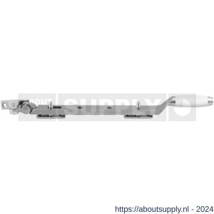 GPF Bouwbeslag RVS 4686.09 Ika raamuitzetter met trapezium eindknop 310 mm RVS geborsteld-wit - S21008351 - afbeelding 1