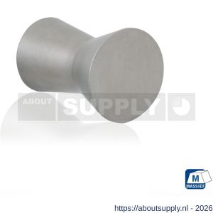 GPF Bouwbeslag RVS GPF5505.35 meubelknop rond 35 mm hoogte 46 mm RVS geborsteld - S21005364 - afbeelding 1