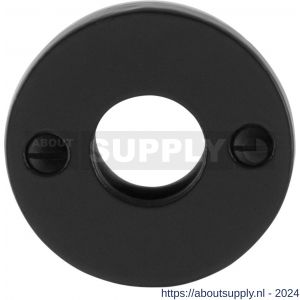 GPF Bouwbeslag Smeedijzer 6100.64 rozet rond 53x5 mm voor buiten coating smeedijzer zwart - S21016726 - afbeelding 1