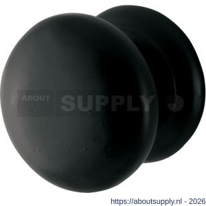 GPF Bouwbeslag Smeedijzer GPF6500.38 meubelknop 38 mm hoogte 31 mm smeedijzer zwart - S21005405 - afbeelding 1