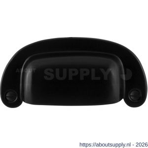 GPF Bouwbeslag Smeedijzer GPF6584.60 komgreep 95x50 mm smeedijzer zwart - S21005693 - afbeelding 1