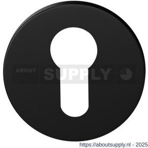 GPF Bouwbeslag Entree 6902VZ cilinderrozet rond 53x6 mm zwart egaal - S21011334 - afbeelding 1