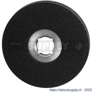 GPF Bouwbeslag ZwartWit 8100.00 rond click rozet 50x8 mm zwart - S21003679 - afbeelding 1