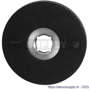 GPF Bouwbeslag ZwartWit 8100.05 rond click rozet 50x6 mm zwart - S21007357 - afbeelding 1