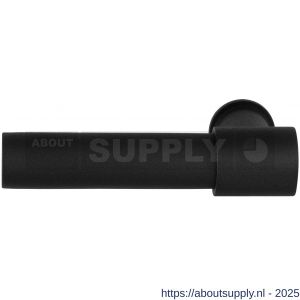 GPF Bouwbeslag ZwartWit GPF8234L/R Hipi Deux+ 105,5 mm deurkruk gatdeel links-rechtswijzend zwart - S21008041 - afbeelding 1