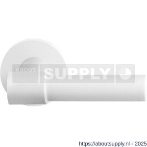 GPF Bouwbeslag ZwartWit 8236.62-00 Hipi Deux+ deurkruk op rond rozet 50x8 mm wit - S21013987 - afbeelding 1