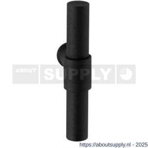 GPF Bouwbeslag ZwartWit GPF8238L/R Hipi Deux 103 mm deurkruk gatdeel links-rechtswijzend zwart - S21008045 - afbeelding 1