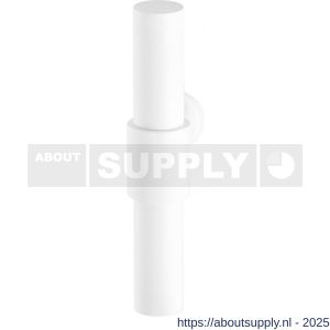 GPF Bouwbeslag ZwartWit GPF8239 Hipi Deux kruiskruk 103 mm wit - S21008063 - afbeelding 1