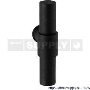GPF Bouwbeslag ZwartWit GPF8241L/R Hipi Deux+ 105,5 mm deurkruk gatdeel links-rechtswijzend zwart - S21008047 - afbeelding 1