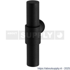 GPF Bouwbeslag ZwartWit 8241 Hipi Deux+ kruiskruk 105,5 mm zwart - S21008064 - afbeelding 1