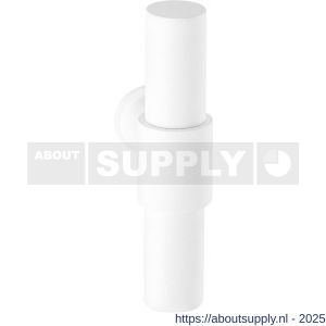 GPF Bouwbeslag ZwartWit GPF8243L/R Hipi Deux+ 105,5 mm deurkruk gatdeel links-rechtswijzend wit - S21008048 - afbeelding 1