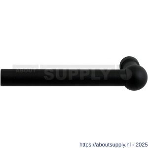 GPF Bouwbeslag ZwartWit GPF8245L/R Hipi deurkruk gatdeel 139,5 mm links-rechtswijzend zwart - S21002679 - afbeelding 1
