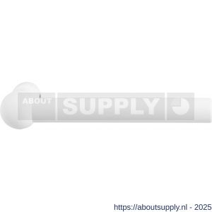 GPF Bouwbeslag ZwartWit GPF8247 Hipi deurkruk 139,5 mm wit - S21002673 - afbeelding 1