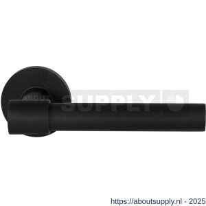 GPF Bouwbeslag ZwartWit GPF8248.61-00 Hipi Deux+ deurkruk op rond rozet 50x8 mm zwart - S21009381 - afbeelding 1