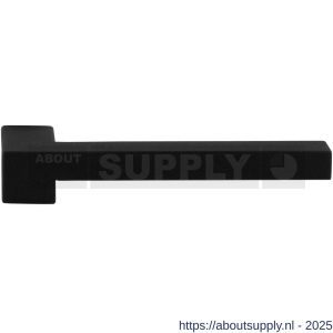 GPF Bouwbeslag ZwartWit GPF8285R Raa deurkruk gatdeel rechtswijzend zwart - S21007756 - afbeelding 1