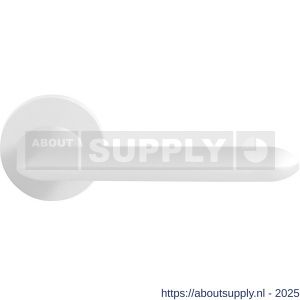 GPF Bouwbeslag ZwartWit GPF8292.62-00 Wini deurkruk op rond rozet 50x8 mm wit - S21014051 - afbeelding 1