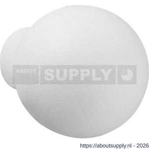 GPF Bouwbeslag ZwartWit GPF8502.30 meubelknop rond 30 mm hoogte 37 mm wit - S21005423 - afbeelding 1